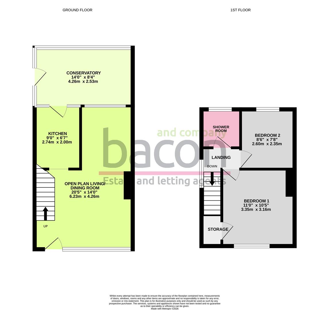 Floor Plan | House - Semi-Detached | Mansfield Road | For Sale
